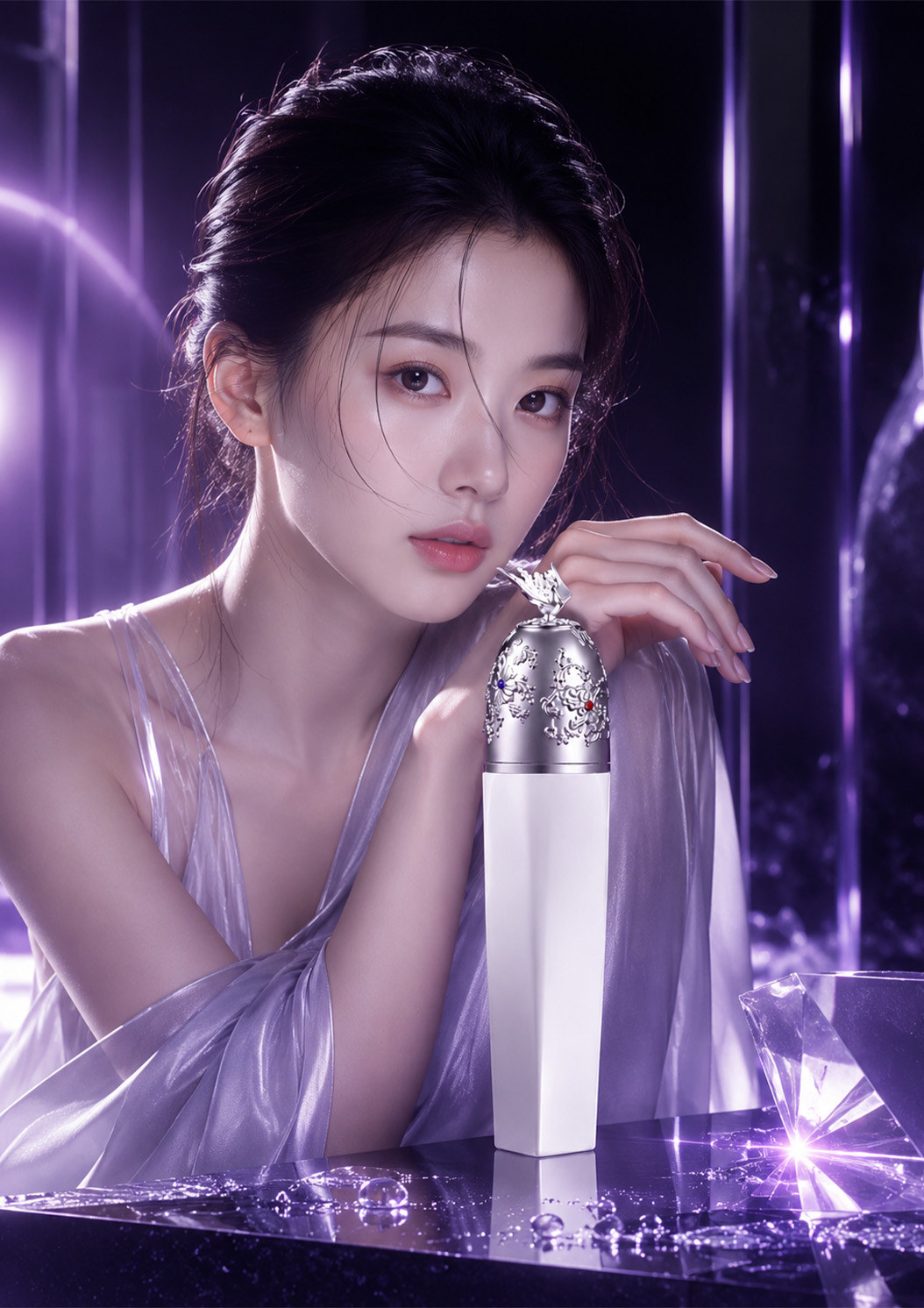 Cosmetic model visual cosmetic-l